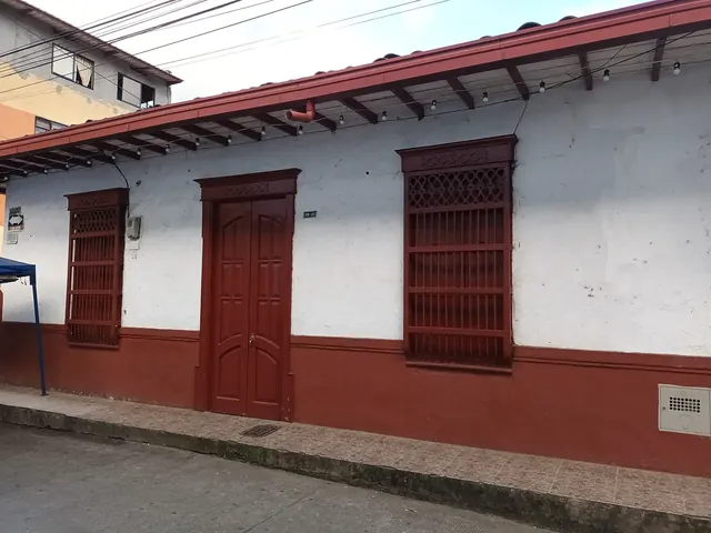 An old balconied house in San Rafael town